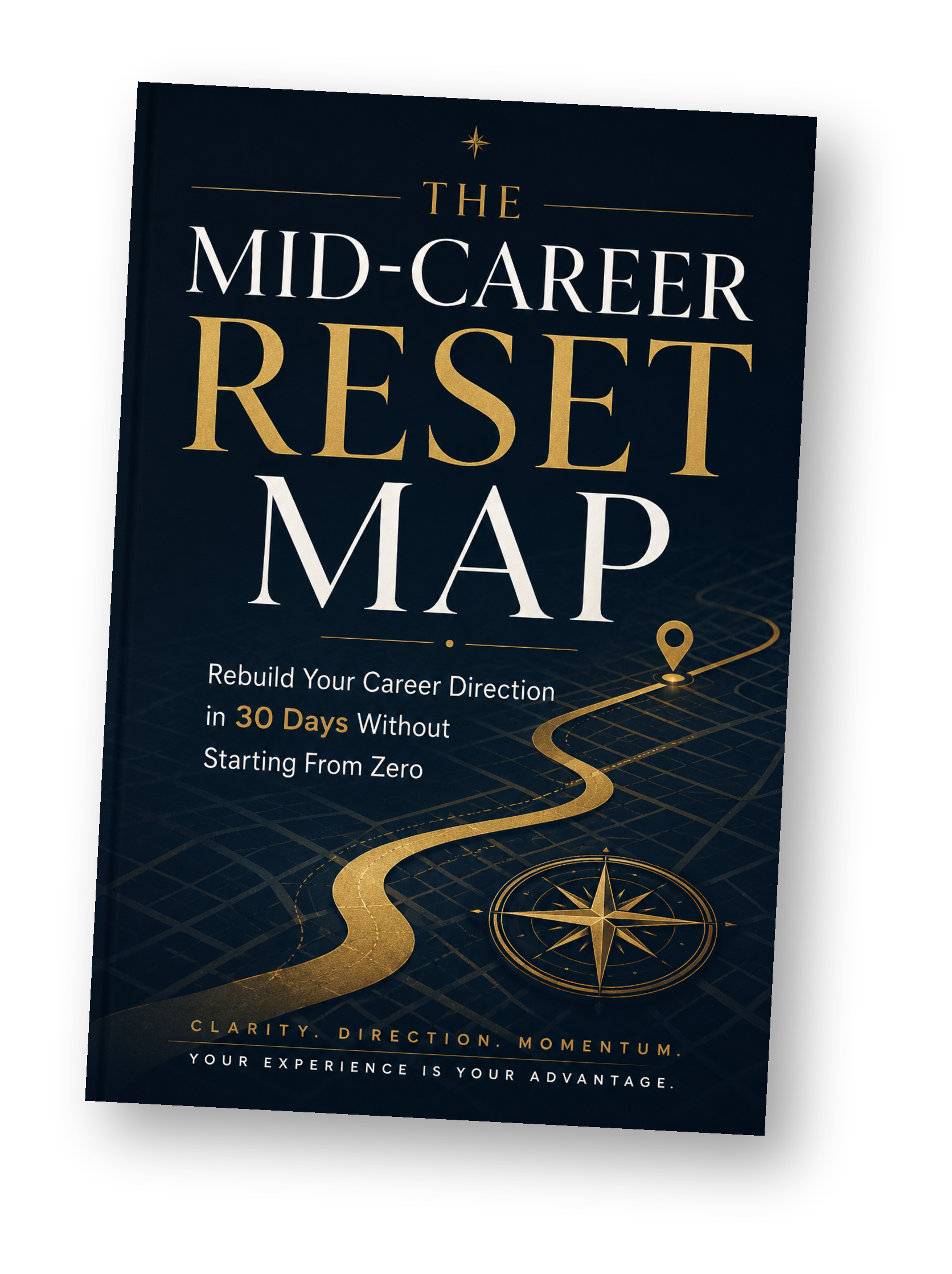 The mid-career reset map cover